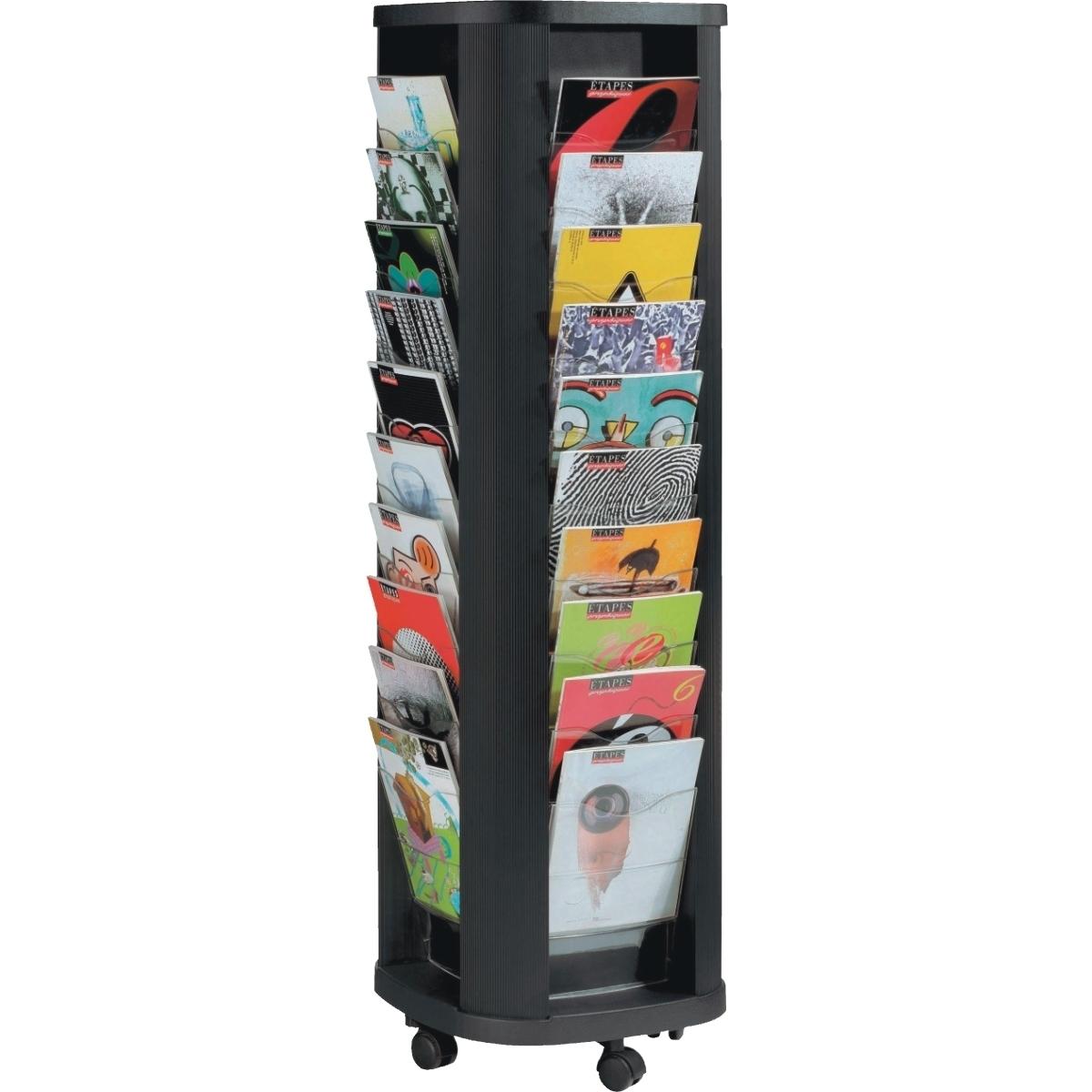 Paperflow, Prospektständer, K502731 Dateiablagebox Schwarz (A4)