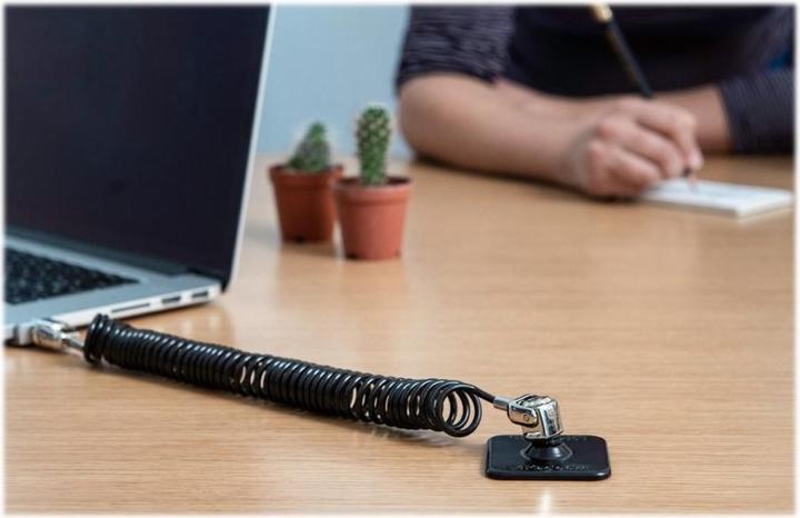 Actual product image Maclocks VESA Wall Mount Bracket with Security Slot - Black