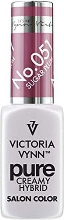 Image du produit Visconti Di Modrone Victoria Vynn Hybride crémeux pur n° 051 Prune à sucre (Violet, Vernis à ongles effet gel)