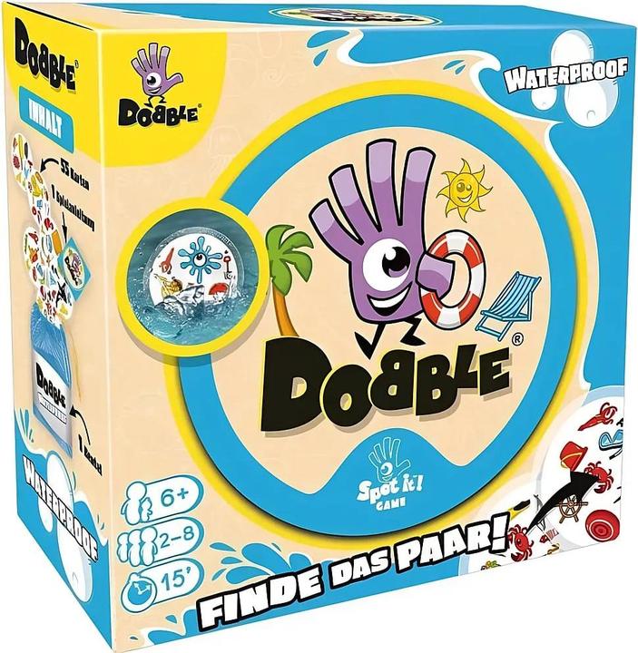 Produktbild Zygomatic Dobble Waterproof (Deutsch, 2 - 8 Spieler)