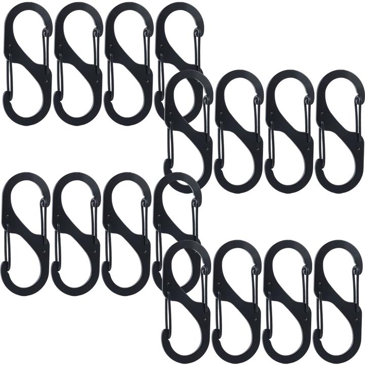 Actual product image Comfort Aid 16er-Set Karabiner-S-Haken 5 x 2,2 cm