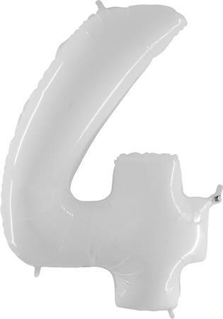 Palloncino mylar Super Shape numero Cm. 100 - Grabo - N. 4