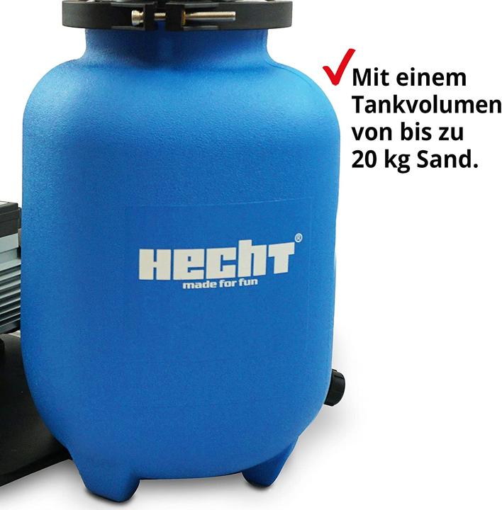 Immagine prodotto Hecht 302113 Sistema di filtraggio a sabbia