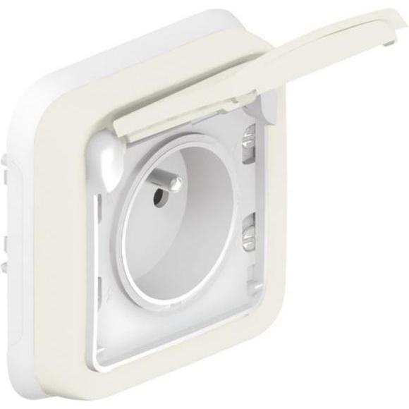 Legrand, Steckdose, Einzelsteckdose Plexo55 hermetisch IP55 weiss (069870)