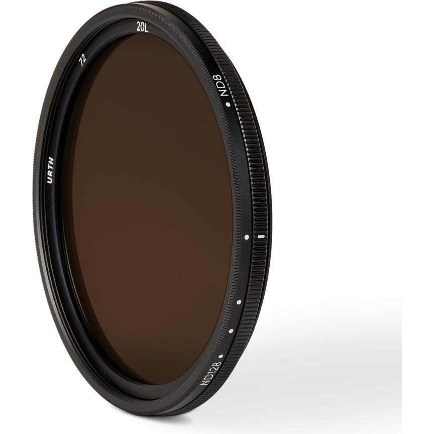 Thumbnail - Urth 72mm ND8 128 (3 7 Stop) Variable ND Lens Filter (Plus+) (ND- / Grauverlauffilter, 72 mm), Objektivfilter
