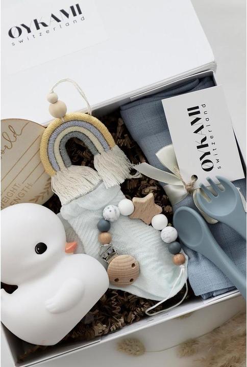 Actual product image Oykami Baby boy gift box "Vienna"
