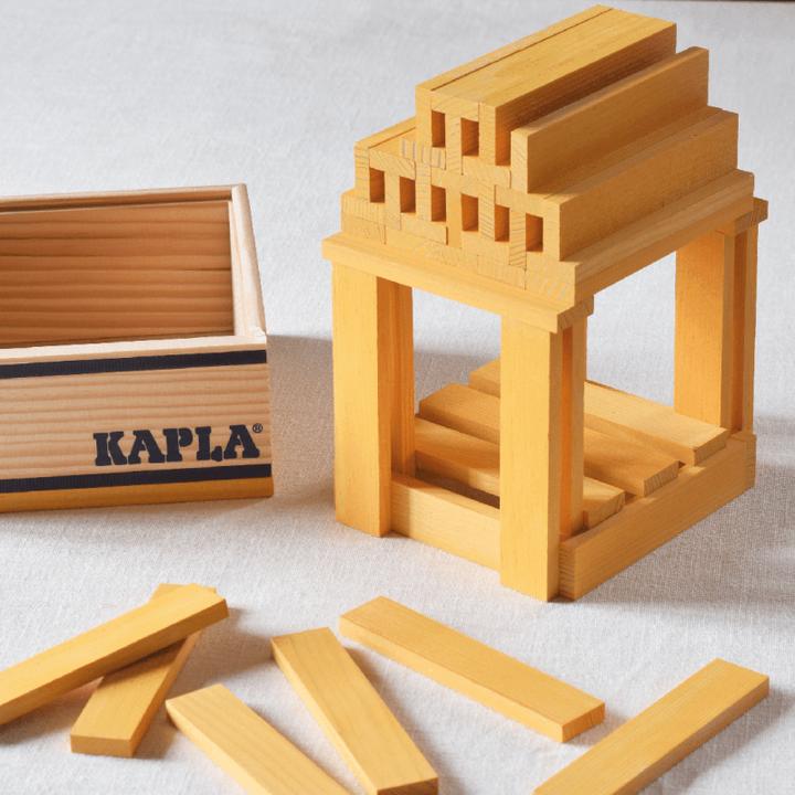 Actual product image Kapla 40 square yellow
