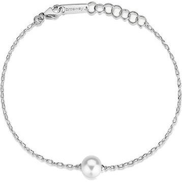 Brosway, Armschmuck, Silver Bracelet With Artificial Pearl Infinite White Fancy Fiw137
