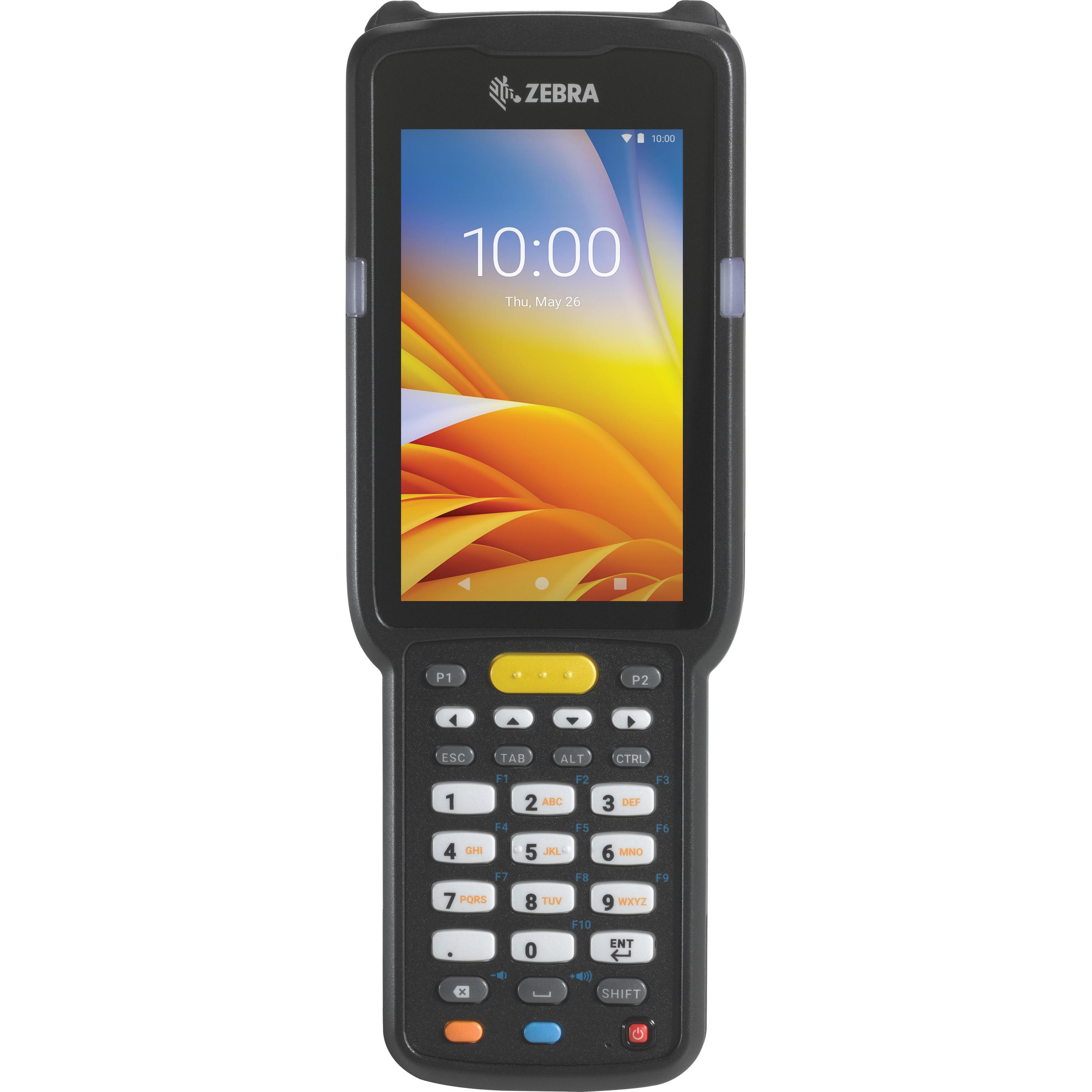Zebra MC3300ax - Datenerfassungsterminal - Android 11 - 32 GB - 10.2 cm (4") (2D-Barcodes), Barcode-Scanner, Schwarz