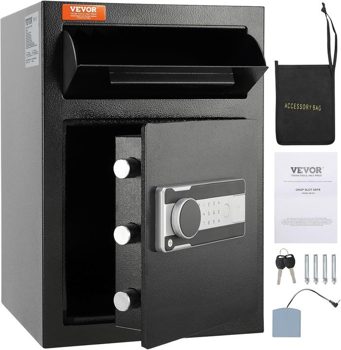 Actual product image Vevor Depository Safe with Drop Slot and Electronic Keypad