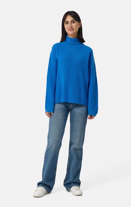 Actual product image Cash-Mere Wolle Kaschmir Oversize Style Rollkragen Pullover (M)
