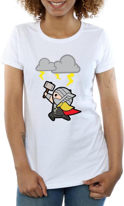 Image du produit - T-shirt KAWAII THOR GOD OF THUNDER - Femme (L)