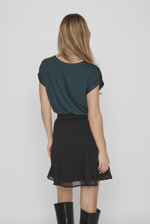 Actual product image Vila Round neckline top with short sleeves (34)