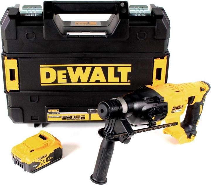 Actual product image DeWalt DCH 133 NT Battery combi hammer 18V 2,6J SDS plus Brushless + 1x battery 5,0Ah + TSTAK - without