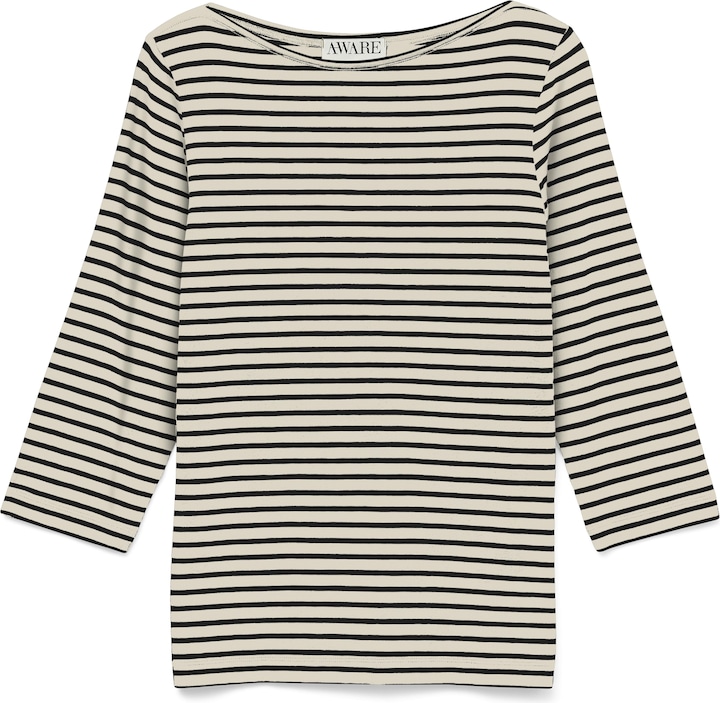 Aware Vmfiona 3/4 Boatneck Top Vma Noos