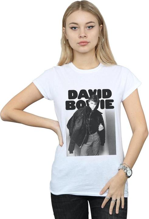 Immagine prodotto David Bowie Jacket Photograph Maglietta Donna (XXL)