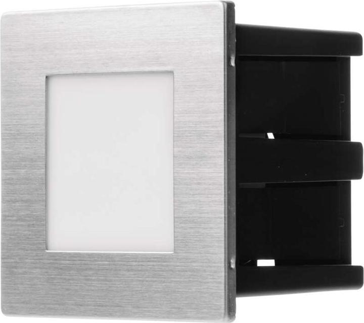 Actual product image Emos LED staircase light - recessed light 80×80 1.5W neut. white IP65 (65 lm)