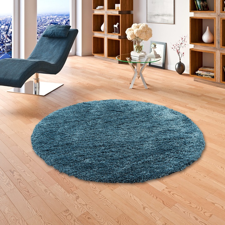 Actual product image Pergamon Long pile shaggy carpet Luxury (Ø 120 cm)