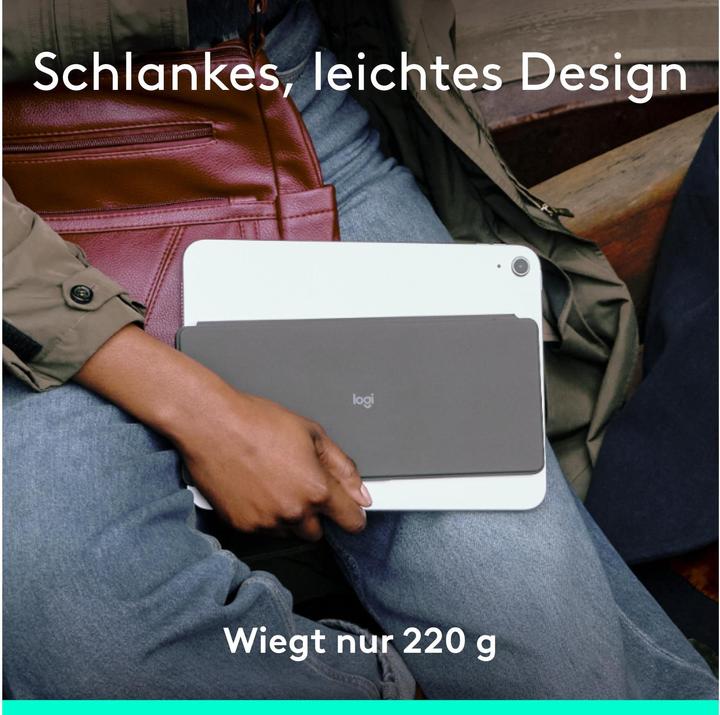 Produktbild Logitech Keys To Go 2 for iPad (CH, Kabellos)