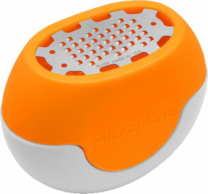 Microplane Flexi Citrustool w/opsamling orange