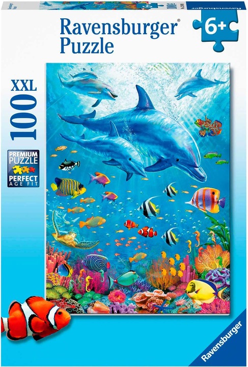 Produktbild Ravensburger Treffen der Delfine (100 Teile)