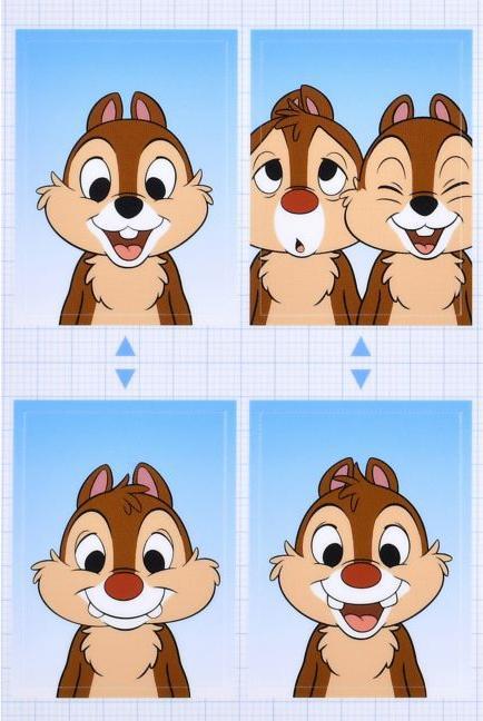 Produktbild Disney Chip & Dale Fotoaufkleber Sticker Collection