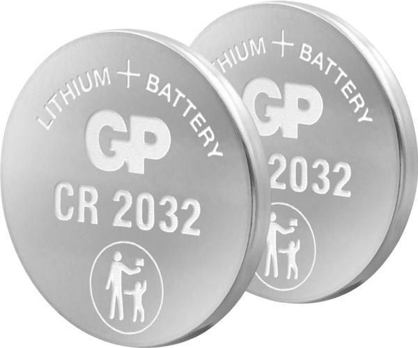 Produktbild GP Batteries Lithium CR2032 (2 Stk., CR2032, 240 mAh)