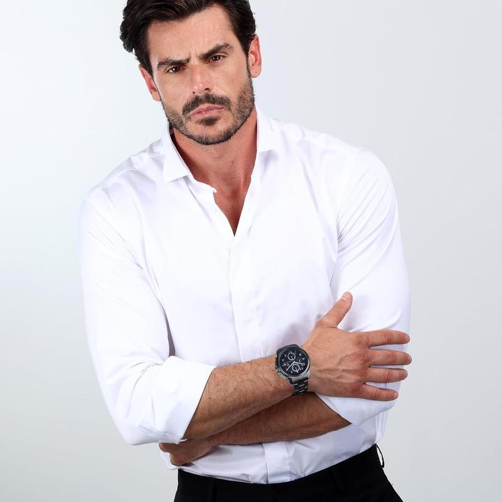 Image du produit Maserati Successo Solar Édition Limitée, Mouvement Quartz Solaire, Analogique, Étanche 5 ATM (Montre analogique, 44 mm)