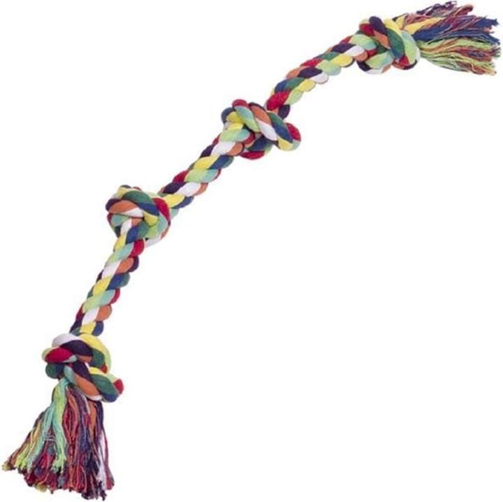 Actual product image Nobby Dog Toy Knot Rope, Multicolor (Dog chew toy)