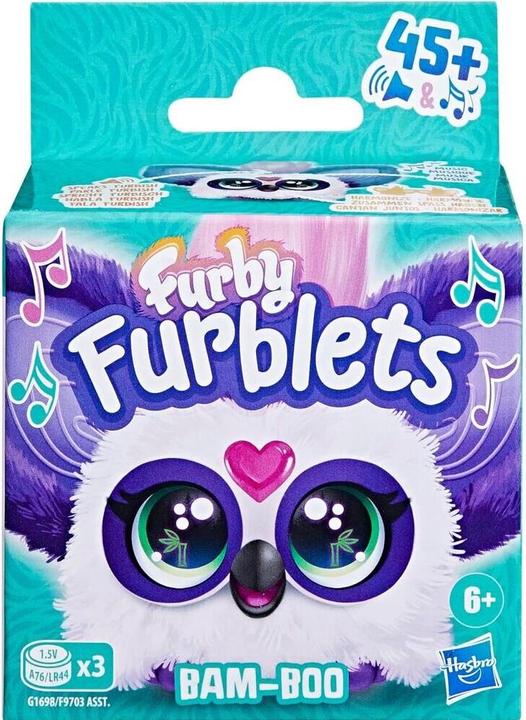 Produktbild Furby Furblets Bam-Boo Panda-Minispielzeug aus Plüsch (12.72 cm)