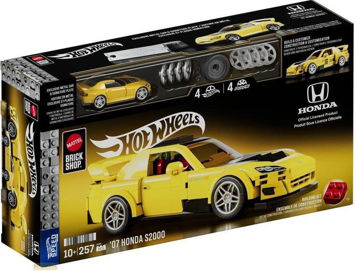 Produktbild Mattel Brick Shop Hot Wheels Speed Honda 1