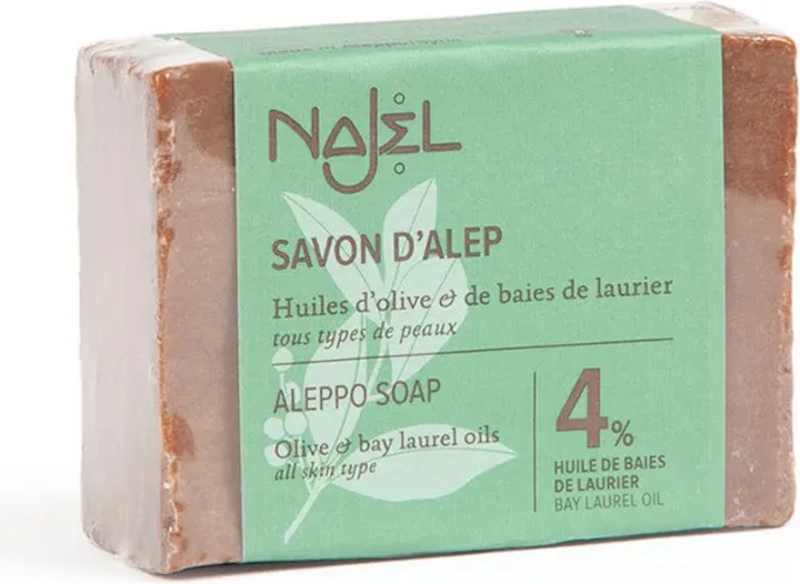 Immagine prodotto Najel Sapone di Aleppo con il 4% di olio di alloro (Sapone liquido)