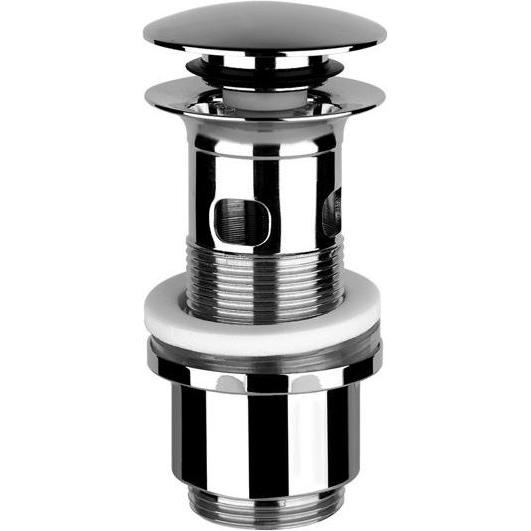 Gessi, Ventil, Ablaufventil Stop&Go 1 1/4 für Becken mit Überlauf, Schaftventil min. 64mm/max.85mm, 1422