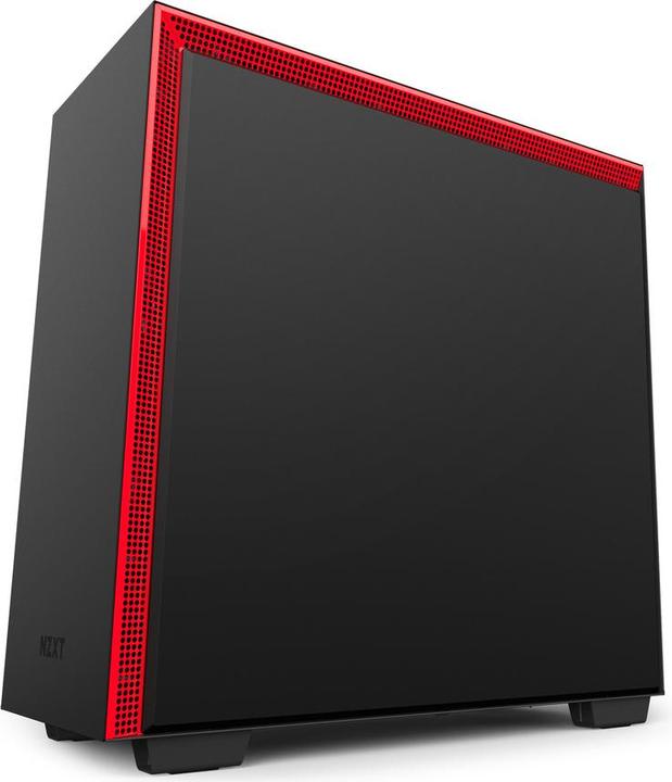 Actual product image NZXT H700i - Red (ATX, mATX, Mini-ITX, E-ATX)