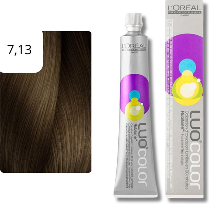 Produktbild L'Oréal Professionnel Luo (7,13 Mittelblond Asch Beige)