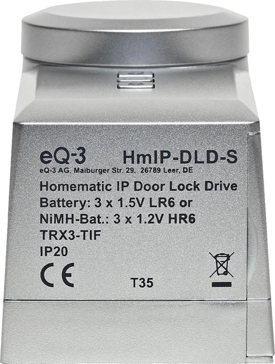 Actual product image Homematic IP Smart Home door lock actuator (HmIP-DLD-S) (silver)