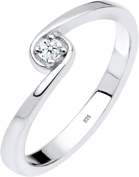 Produktbild Elli Womens Ring 925 Sterling Silver Diamond (52, 925 Silber)