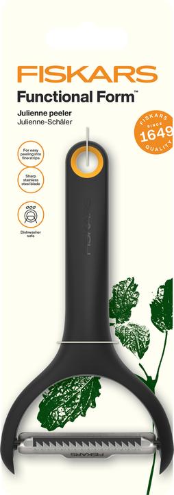 Actual product image Fiskars - FunctionalForm Julienne Peeler, Crosscut