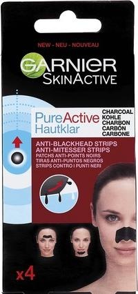 Actual product image Garnier Pure Skin Active Charcoal Black Nose Strips