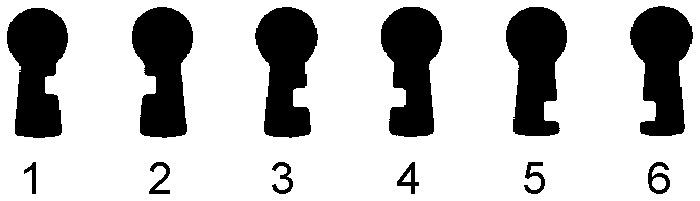 Actual product image Heusser Key TERZA