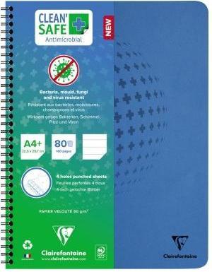 Produktbild Clairefontaine EXACOMPTA Collegeblock Clean Safe (A4+, Liniert, Weicher Einband)