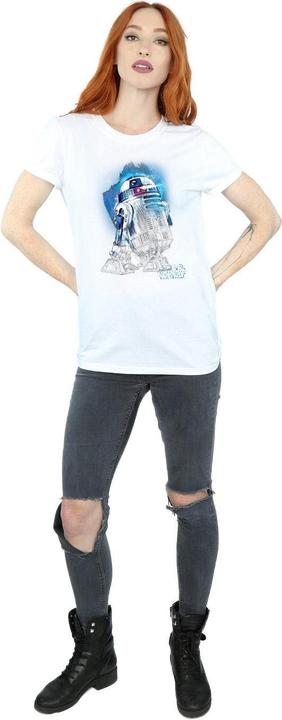 Image du produit Star Wars - T-shirt THE LAST JEDI R2-D2 BRUSHED - Femme (M)