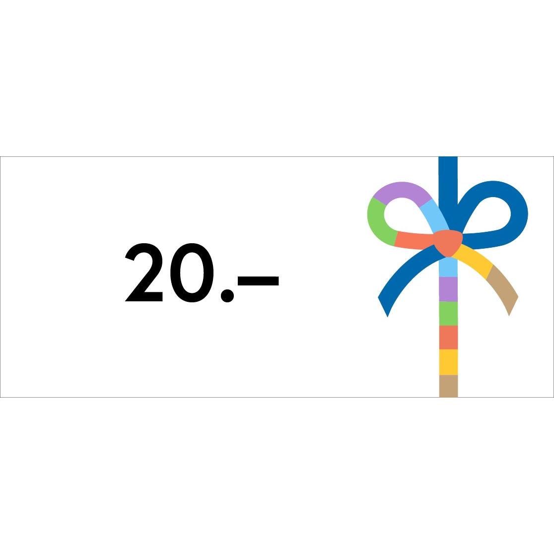 Digitaler Gutschein 20€, Gutschein