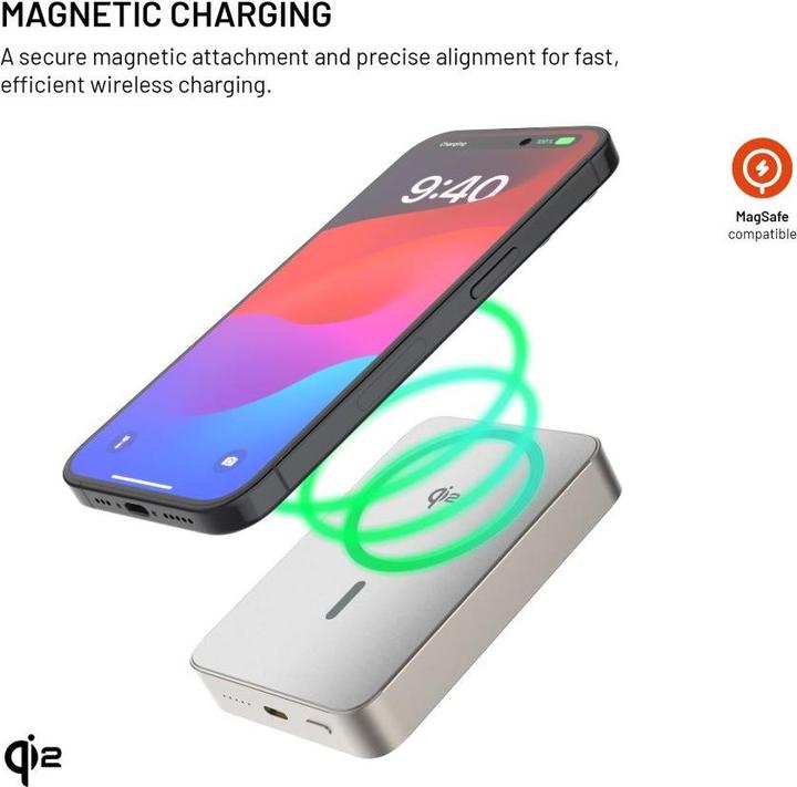 Produktbild Fixed MagZen 10 Crystal (10000 mAh, 20 W, 38.70 Wh)