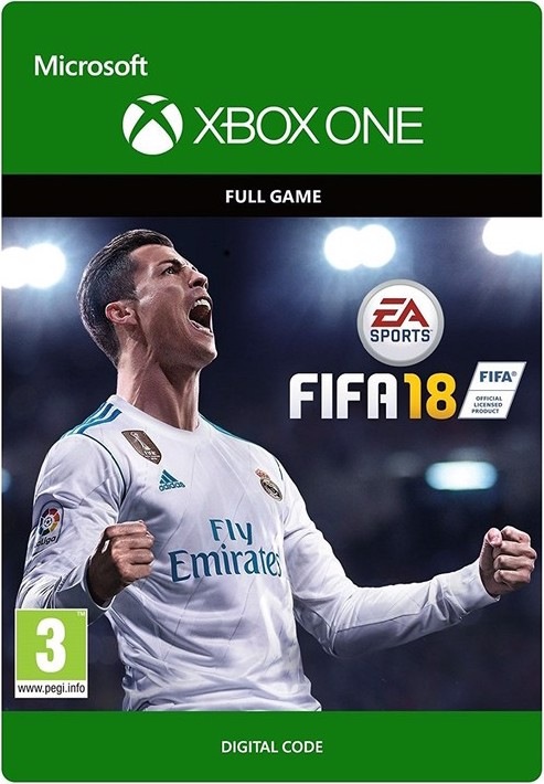 Actual product image Microsoft FIFA 18 (Xbox Series X, Xbox One S, Xbox Series S, Xbox One X)
