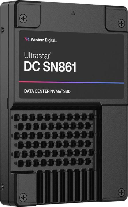 Produktbild WD DC SN861 BICS6 NVMe U.2 7% OP ISE (3840 GB, 2.5")