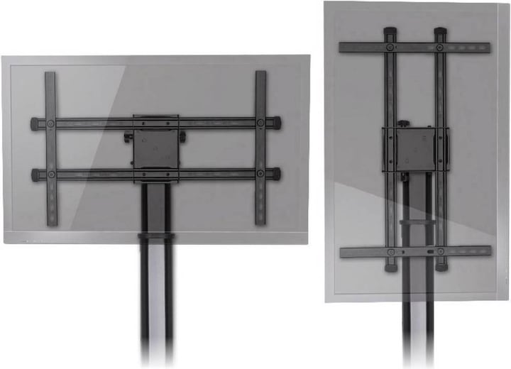 Produktbild myWall TV Rollwagen 94,0 cm (37) 177,8 (70) Ausziehbar, Neigbar, Bodenständer (HP, 70", 50 kg)