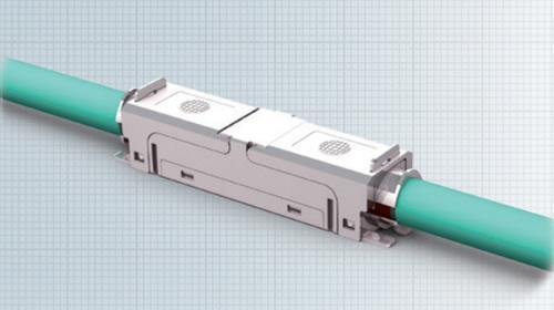 Image du produit ZVK EasyLan fixLink Extender Cat.6A (Class EA) ISO/IEC, blindé (Raccord réseau)