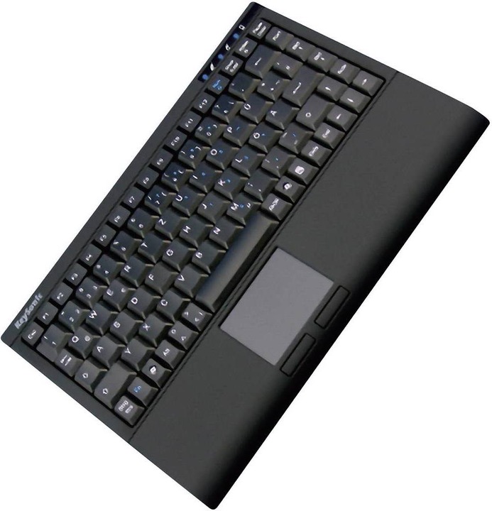 Produktbild KeySonic TAS ACK-540U+ Corded (DE) MINI Touchpad SoftSkin sw (DE, Kabelgebunden)