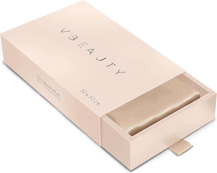 Actual product image VBEAUTY Seidenkissenbezug 65 X 100 Cm Champagner (Pillowcase)